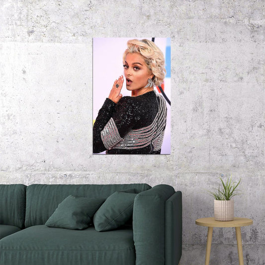 Bebe Rexha Celebrity Pop Musician Movie Actor Poster Wall Art Print Home Wall Decor - xonomax
