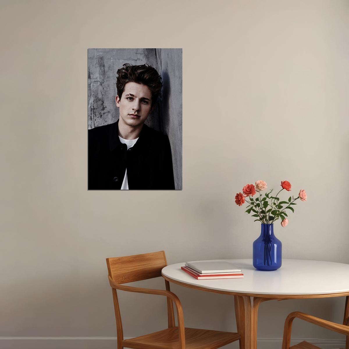 Charlie Puth Celebrity Pop Musician Singer Poster Wall Art Print Home Wall Decor - xonomax