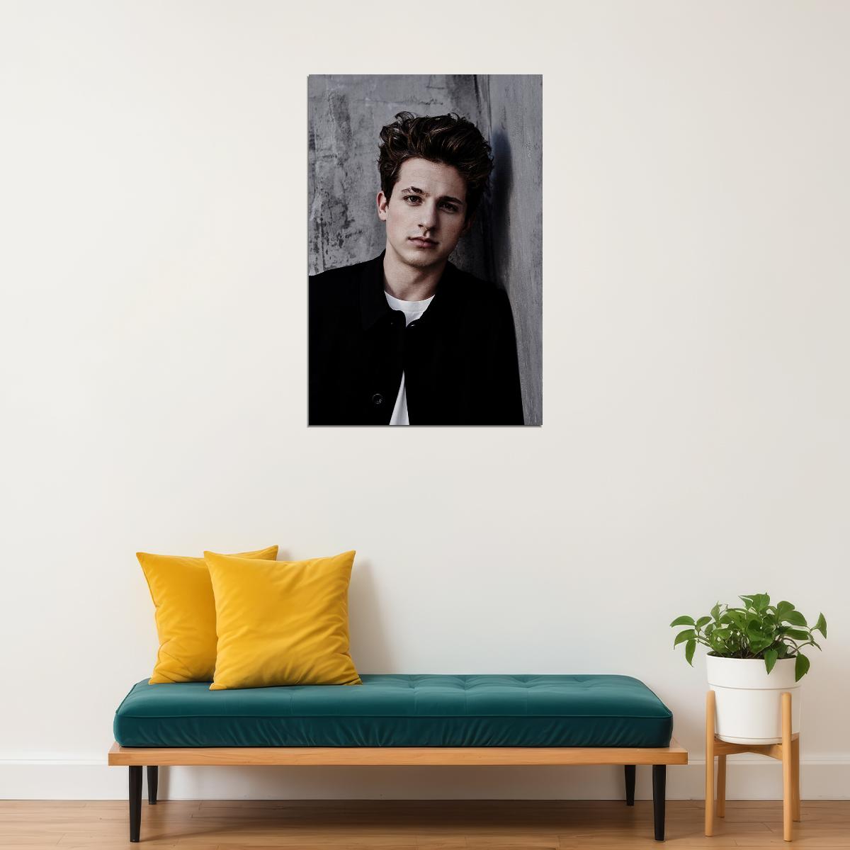 Charlie Puth Celebrity Pop Musician Singer Poster Wall Art Print Home Wall Decor - xonomax