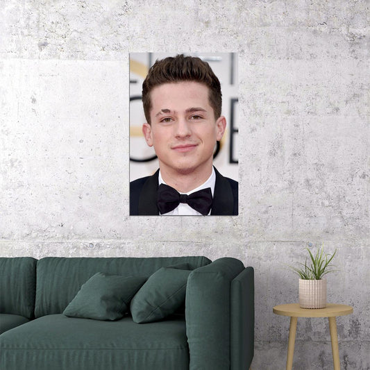 Charlie Puth Celebrity Pop Musician Singer Poster Wall Art Print Home Wall Decor - xonomax