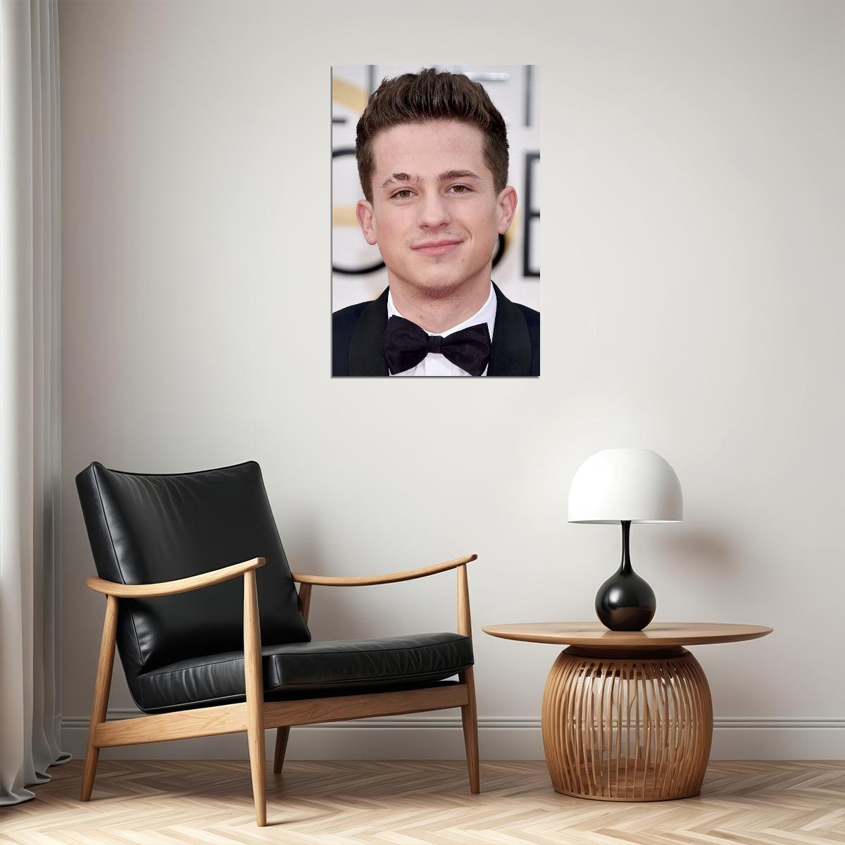 Charlie Puth Celebrity Pop Musician Singer Poster Wall Art Print Home Wall Decor - xonomax