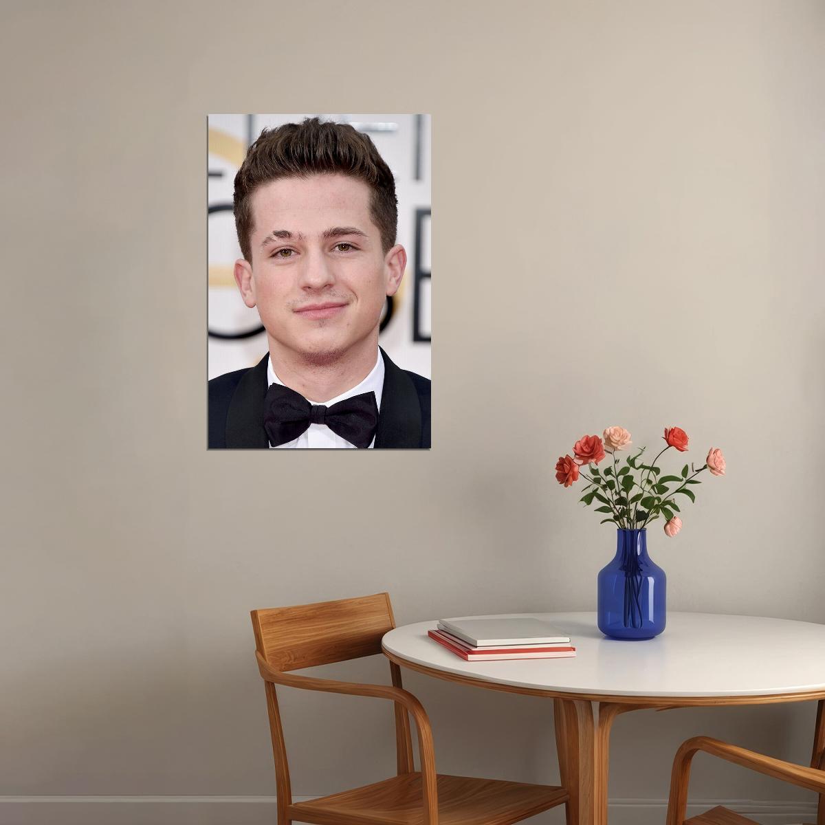 Charlie Puth Celebrity Pop Musician Singer Poster Wall Art Print Home Wall Decor - xonomax