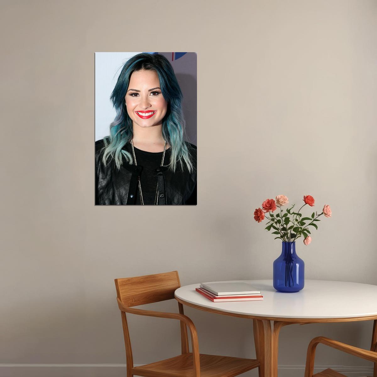 Demi Lovato Celebrity Pop Music Singer Actor Poster Wall Art Print Home Wall Decor - xonomax