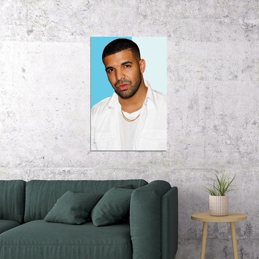 Drake Celebrity Movie Actor Singer Artist Poster Wall Art Print Home Wall Decor - xonomax