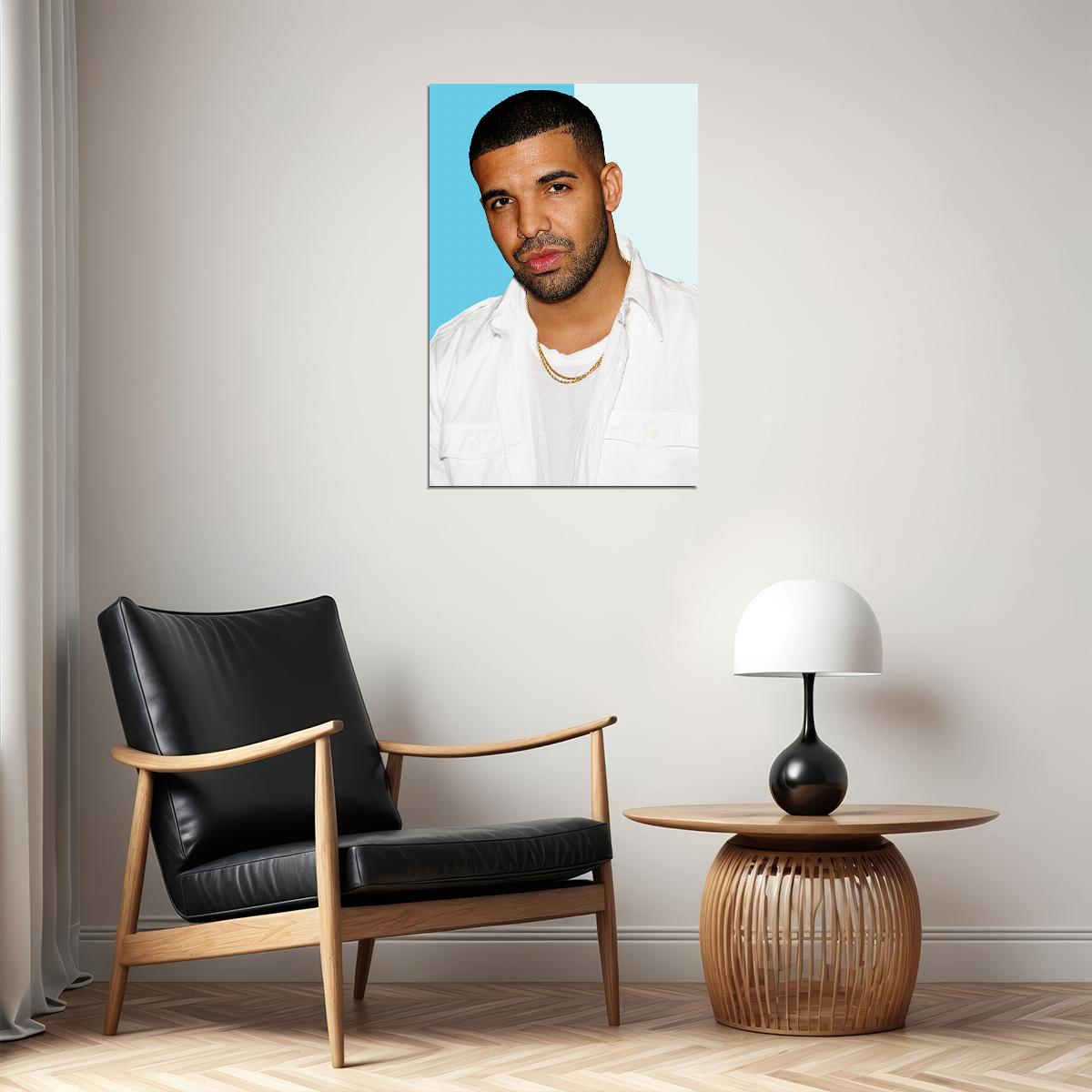 Drake Celebrity Movie Actor Singer Artist Poster Wall Art Print Home Wall Decor - xonomax