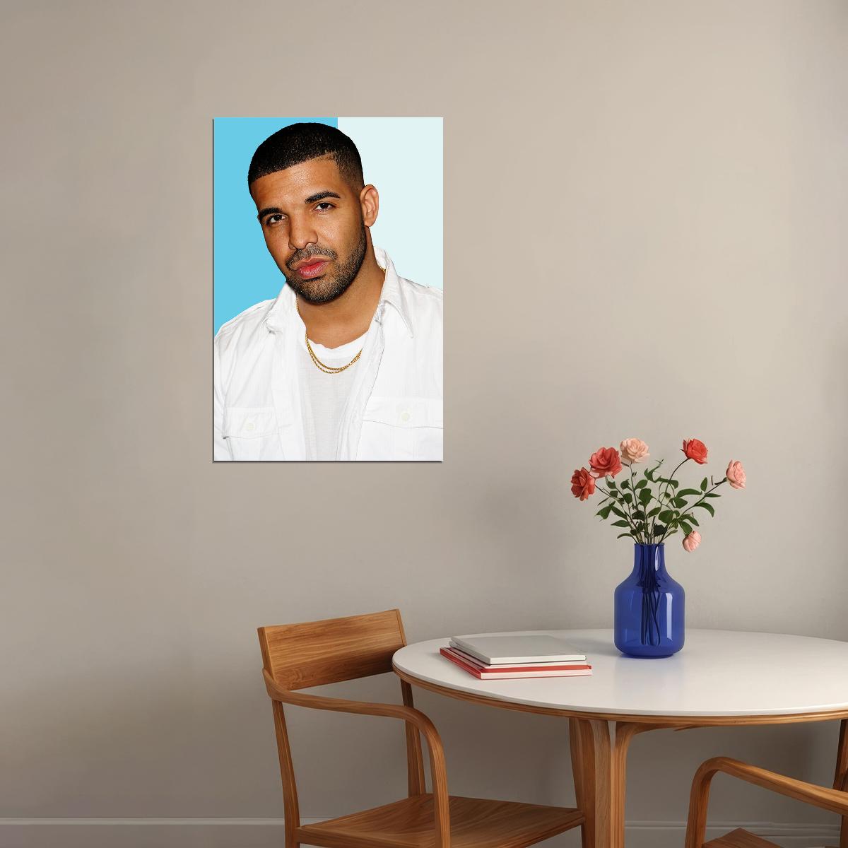 Drake Celebrity Movie Actor Singer Artist Poster Wall Art Print Home Wall Decor - xonomax