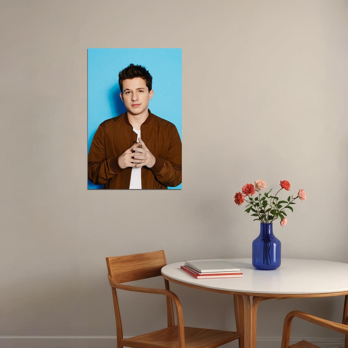 Charlie Puth Celebrity Pop Music Singer Poster Wall Art Print Home Wall Decor - xonomax
