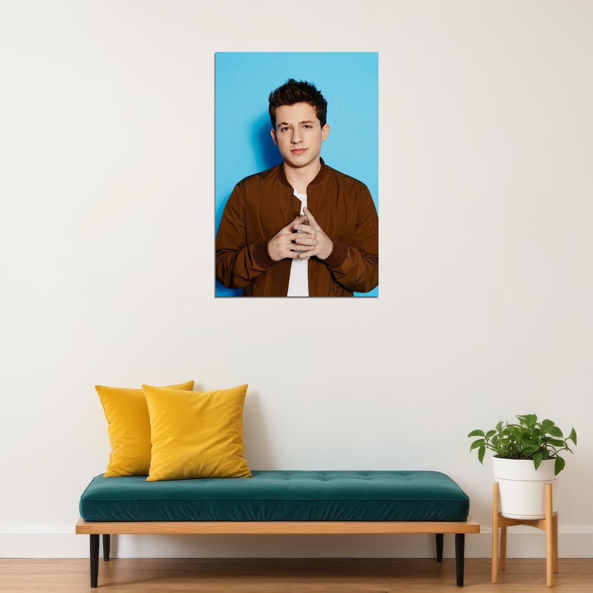 Charlie Puth Celebrity Pop Music Singer Poster Wall Art Print Home Wall Decor - xonomax