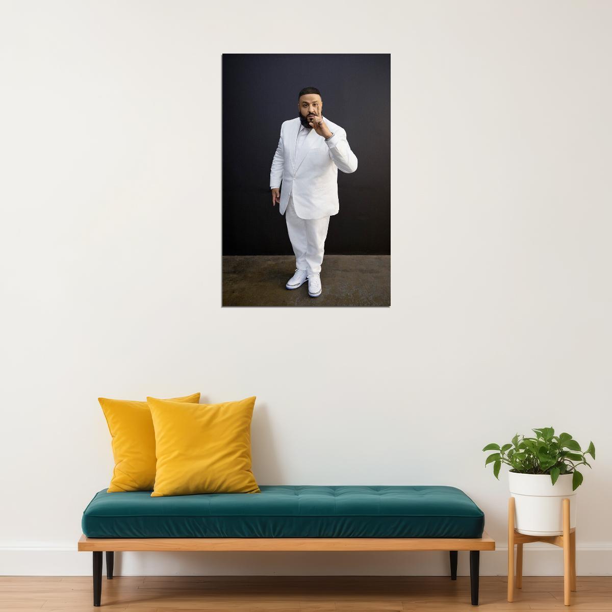 Dj Khaled Celebrity Radio Programmer Musician Poster Wall Art Print Home Wall Decor
