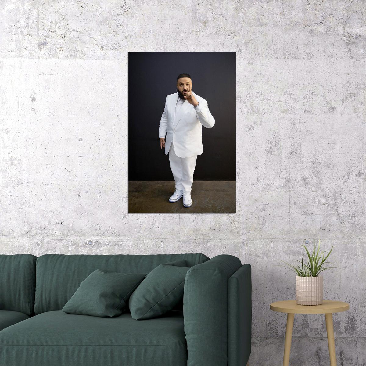 Dj Khaled Celebrity Radio Programmer Musician Poster Wall Art Print Home Wall Decor