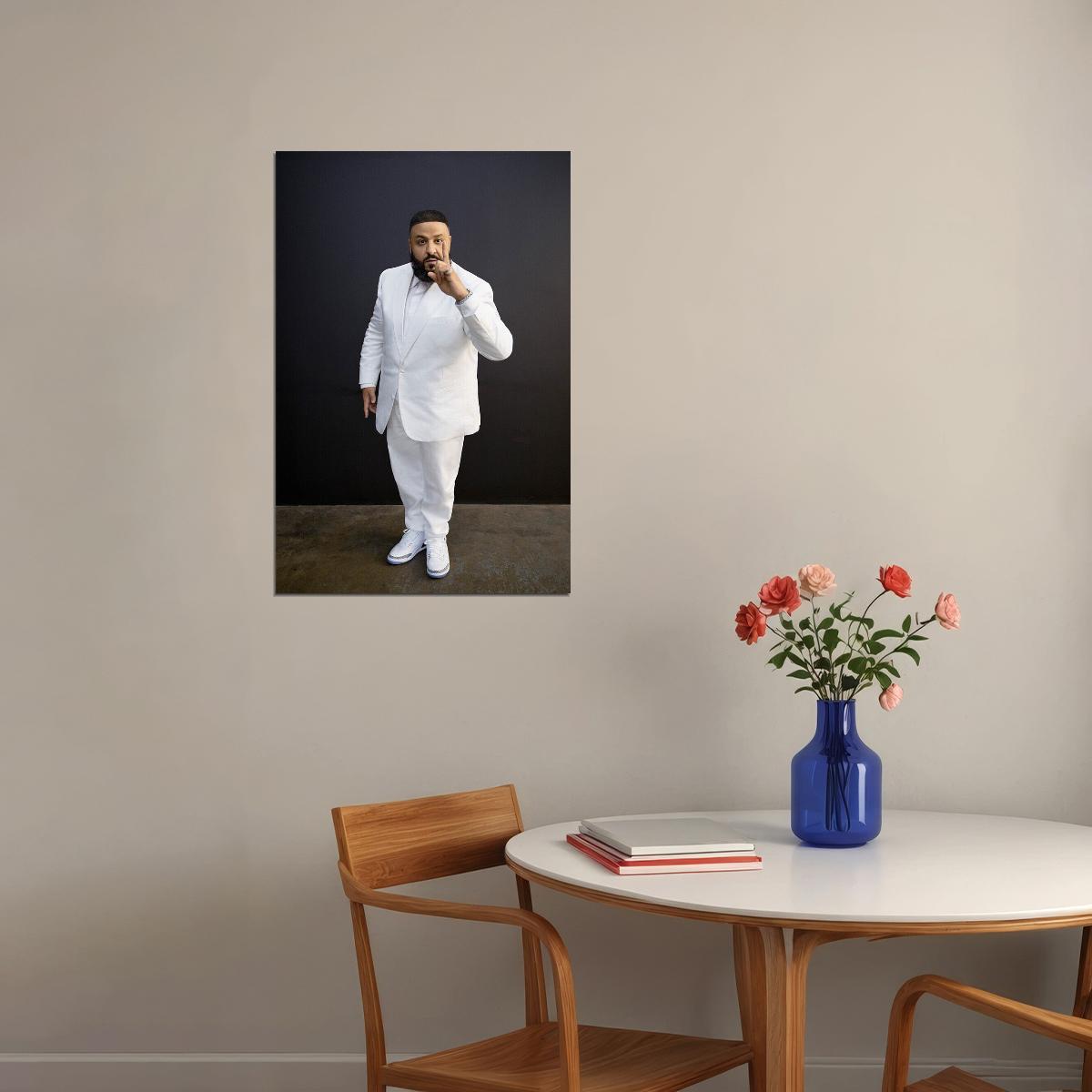 Dj Khaled Celebrity Radio Programmer Musician Poster Wall Art Print Home Wall Decor