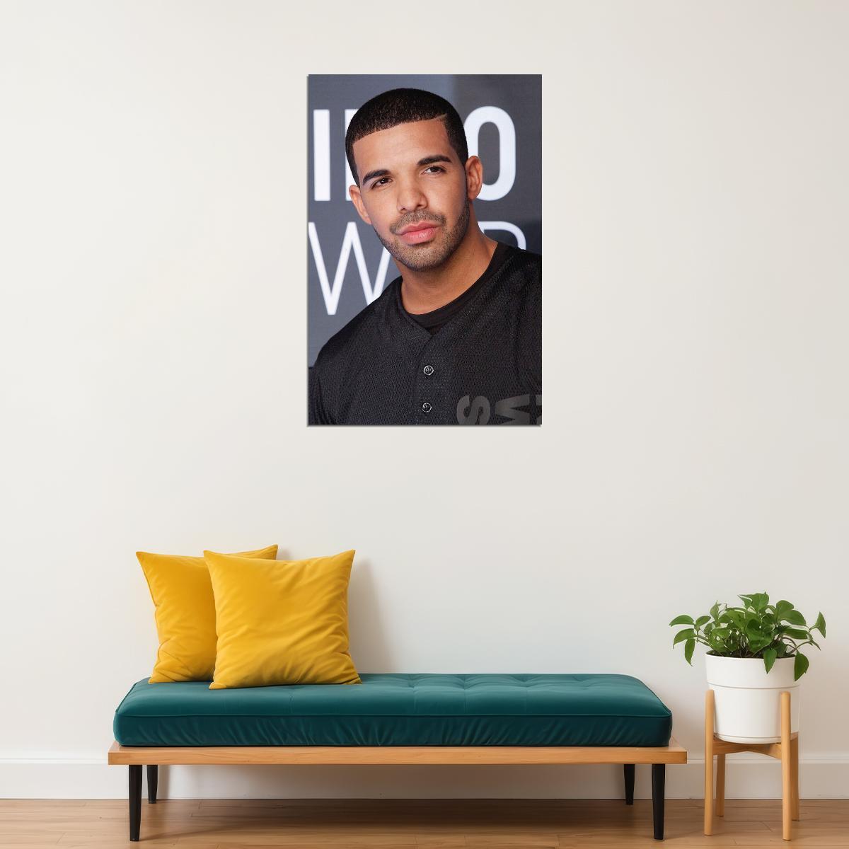 Drake Celebrity Cinema Actress Musician Poster Wall Art Print Home Wall Decor - xonomax