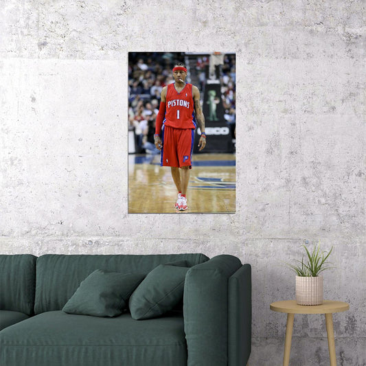 Allen Iverson American Basketball Sports Match Poster Wall Art Print Home Wall Decor - xonomax