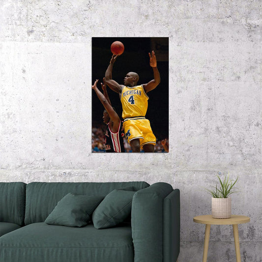 Chris Webber American Basketball Sports Poster Wall Art Print Home Wall Decor - xonomax
