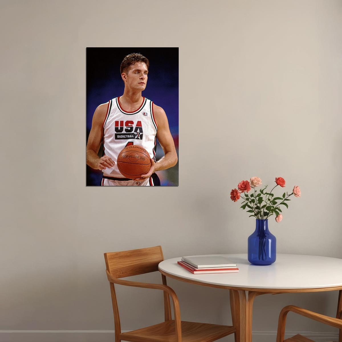 Christian Laettner American Basketball Player Poster Wall Art Print Home Wall Decor - xonomax