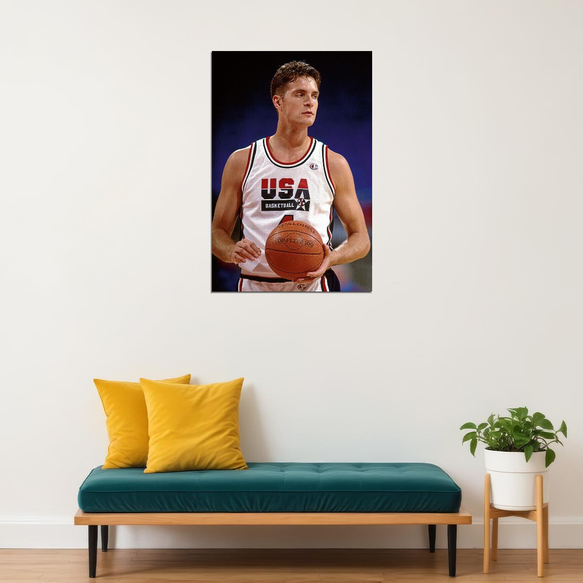 Christian Laettner American Basketball Player Poster Wall Art Print Home Wall Decor - xonomax