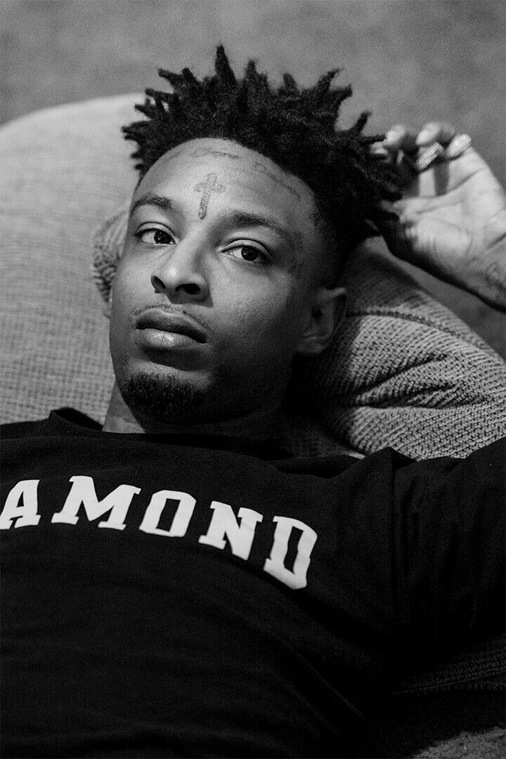 21 Savage Celebrity Singer Rap Music Poster Wall Art Print Home Wall Decor - xonomax