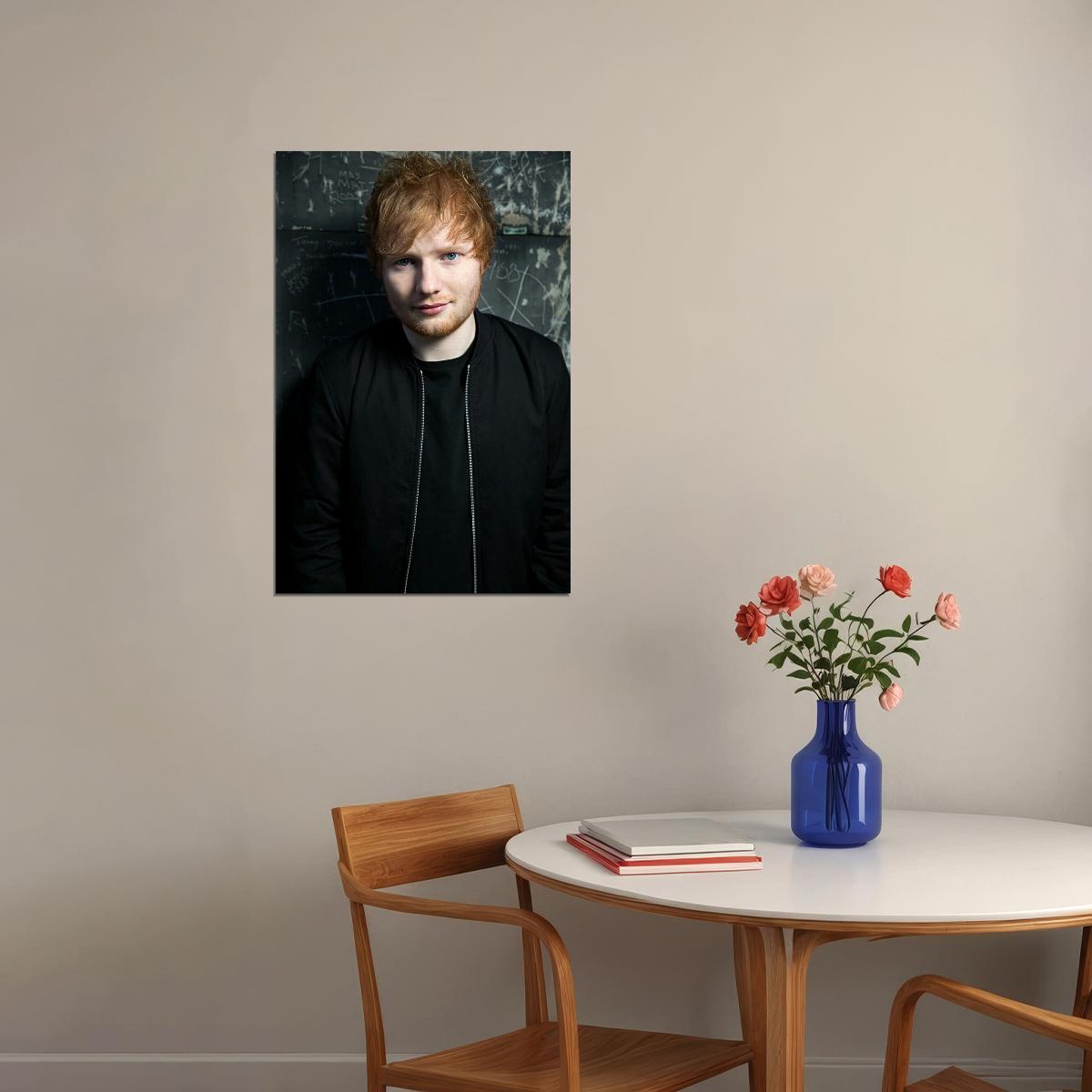 Ed Sheeran Celebrity Singer Pop Music Artist Poster Wall Art Print Home Wall Decor - xonomax