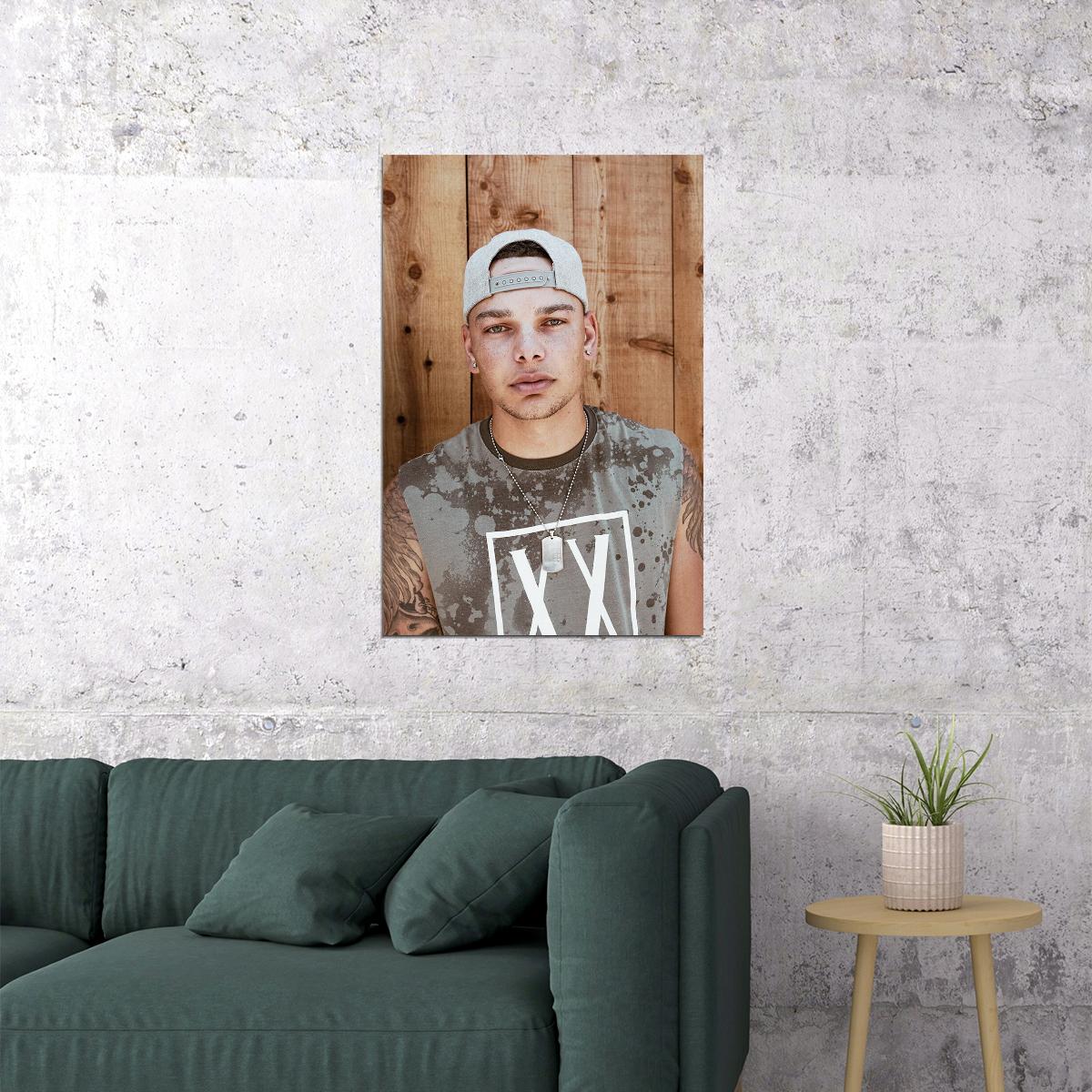 Kane Brown Celebrity Musician Songwriters Artist Poster Wall Art Print Home Wall Decor - xonomax