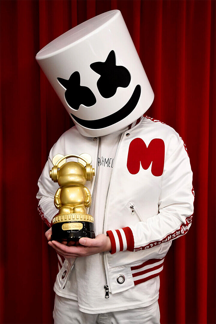Marshmello Celebrity Music Producer Deejay Poster Wall Art Print Home Wall Decor - xonomax