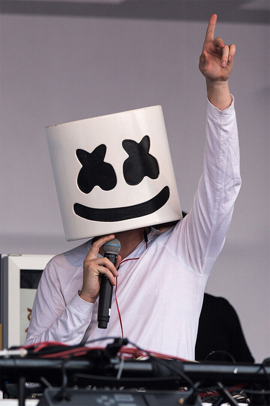 Marshmello Celebrity Music Producer Artist Poster Wall Art Print Home Wall Decor - xonomax