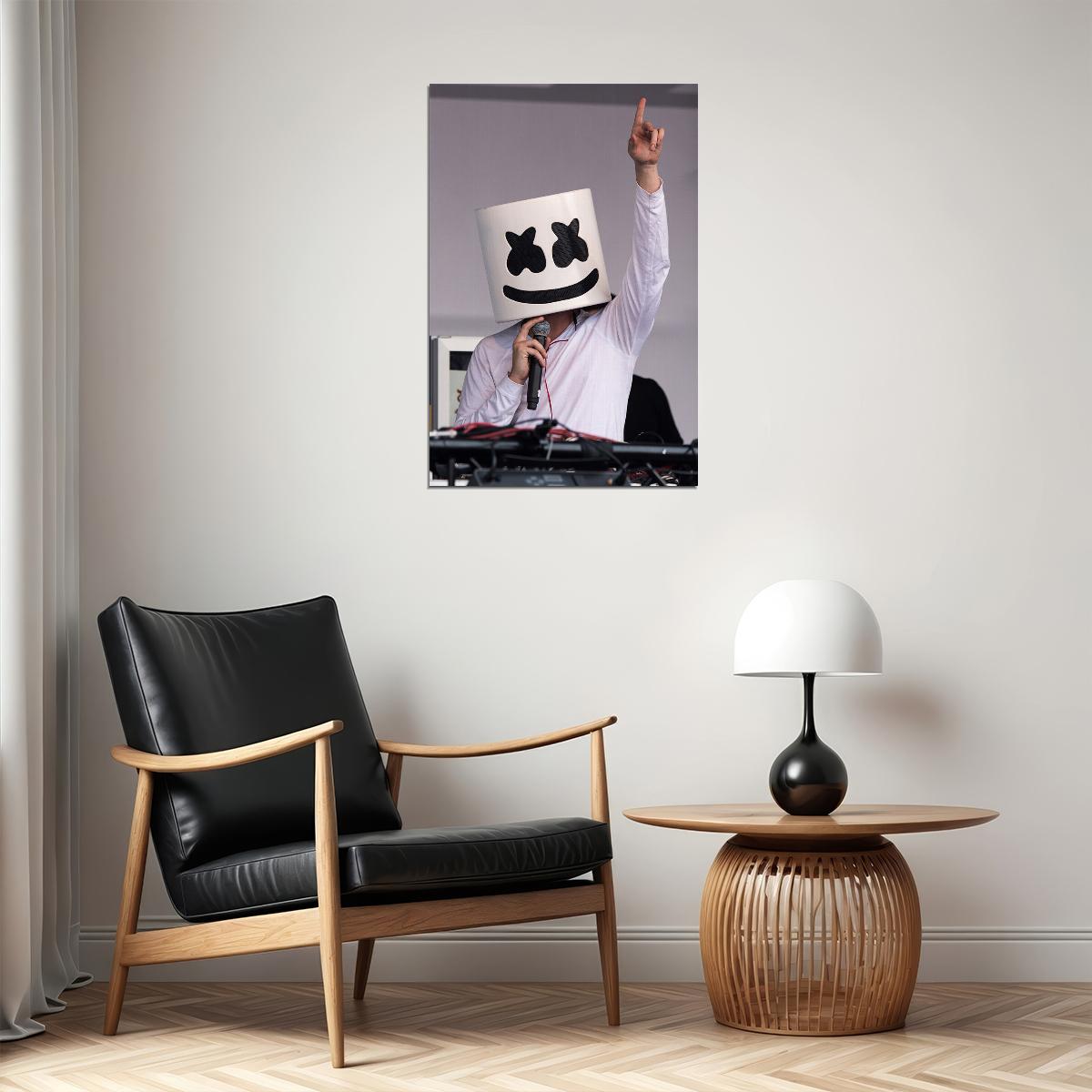 Marshmello Celebrity Music Producer Artist Poster Wall Art Print Home Wall Decor - xonomax