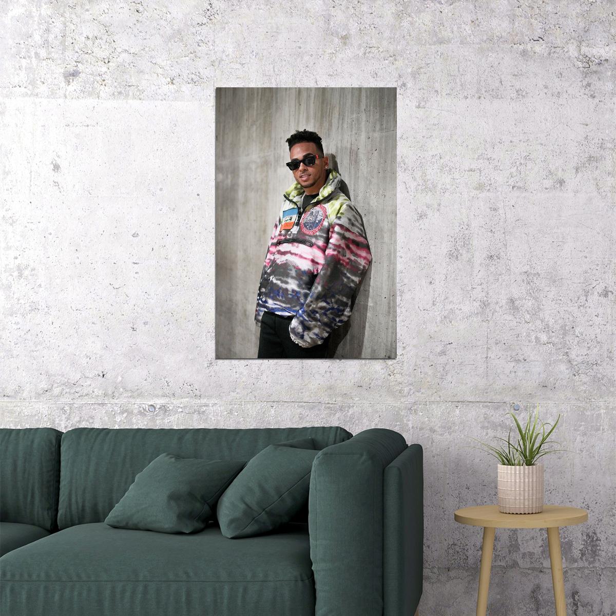 Ozuna Celebrity Singer Musician Song Album Poster Wall Art Print Home Wall Decor - xonomax