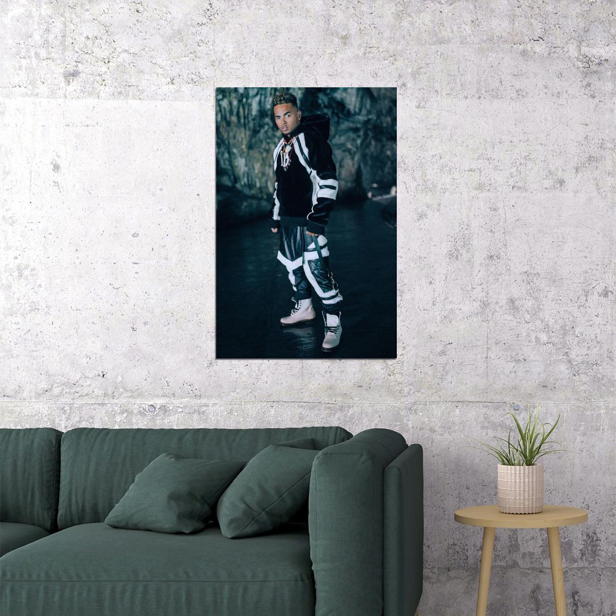 Ozuna Celebrity Singer Musician Pop Artist Poster Wall Art Print Home Wall Decor - xonomax