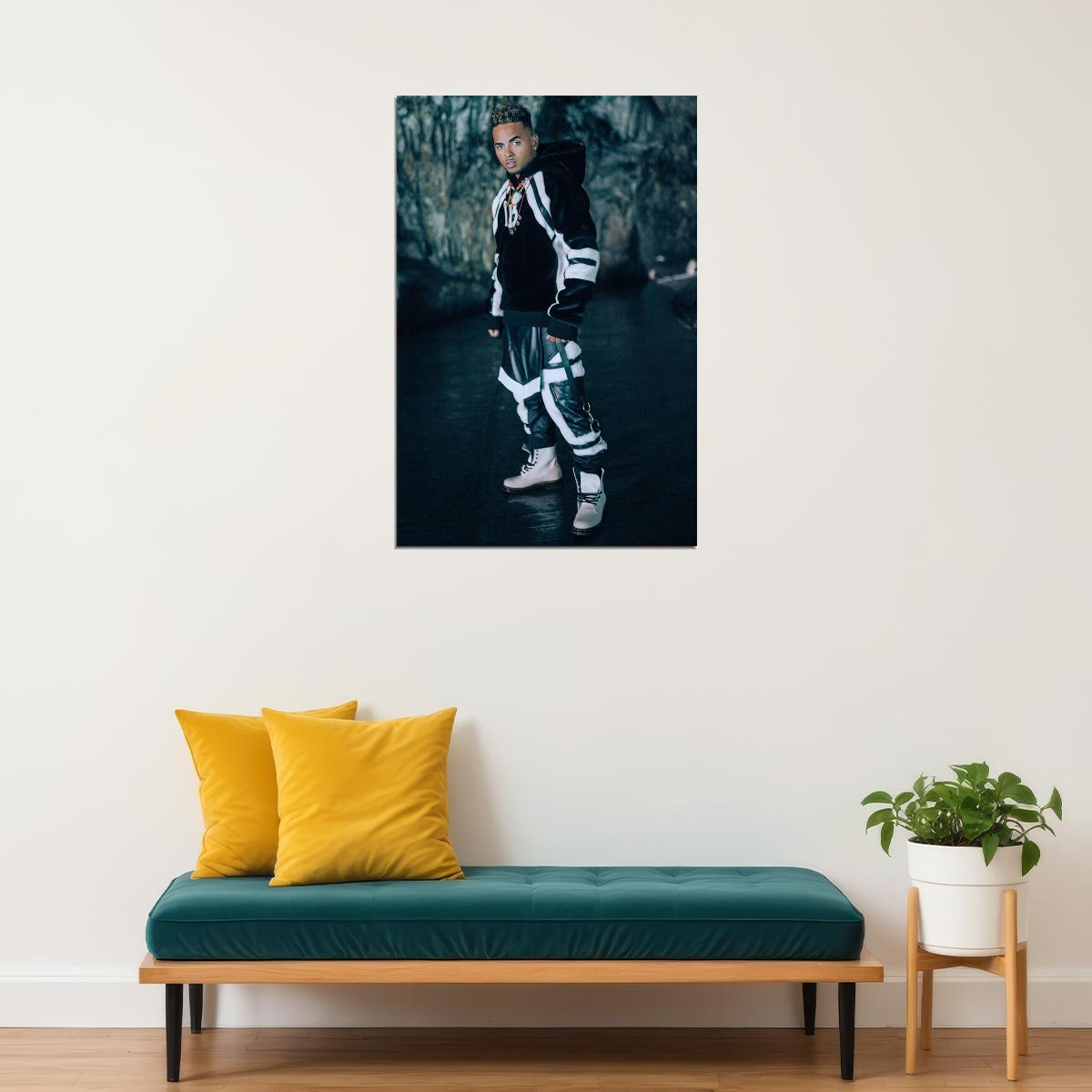 Ozuna Celebrity Singer Musician Pop Artist Poster Wall Art Print Home Wall Decor - xonomax