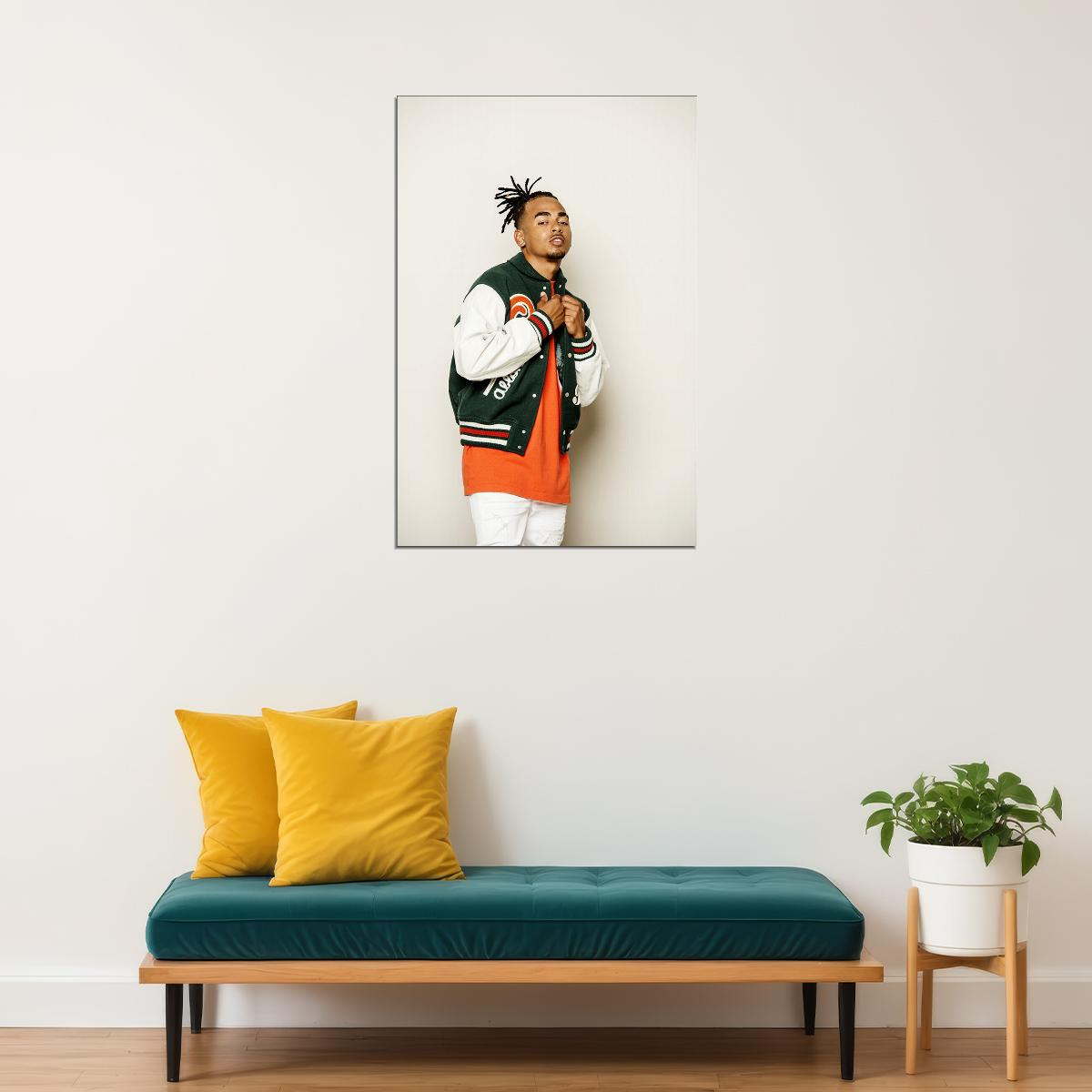 Ozuna Celebrity Singer Musician Artist Poster Wall Art Print Home Wall Decor - xonomax