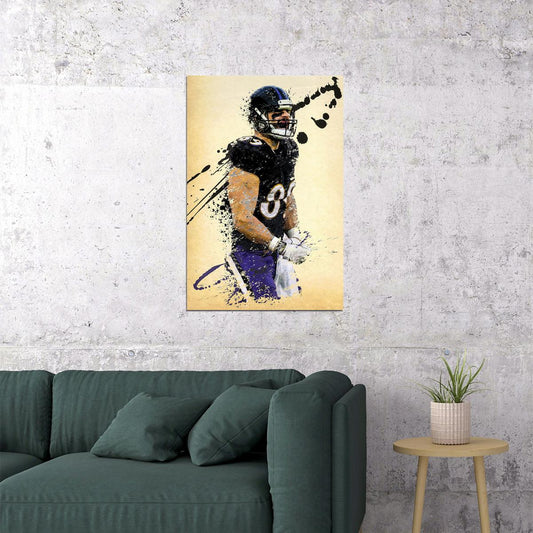 Baltimore Ravens American Football Player Mark Andrews Poster Wall Art Print Home Wall Decor - xonomax
