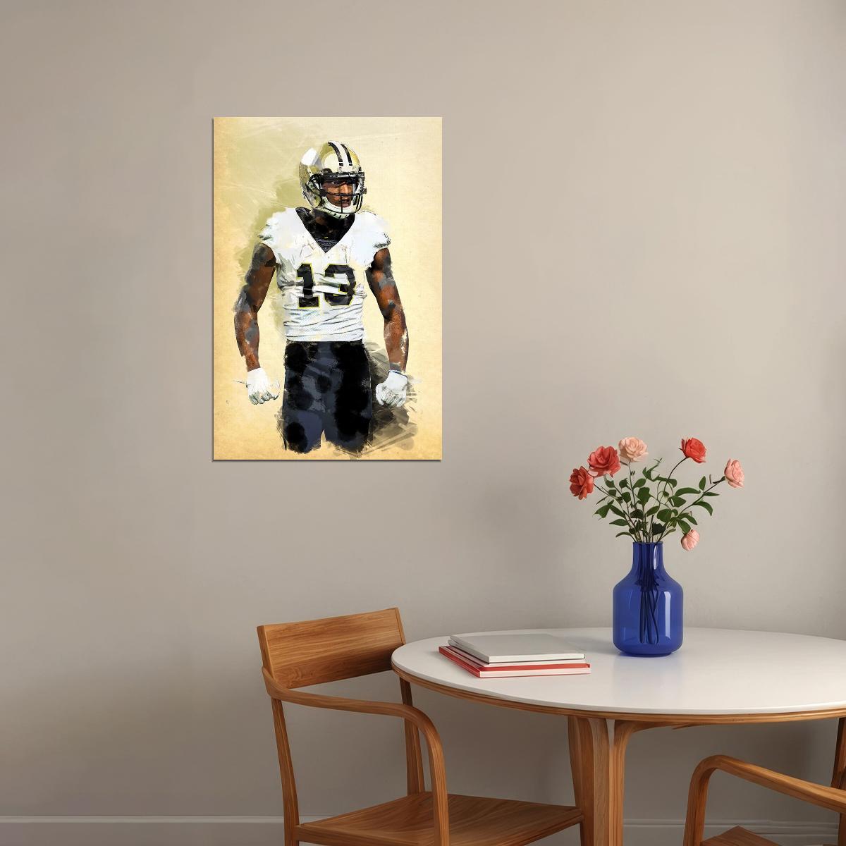 New Orleans Saints Michael Thomas American Football Player Poster Wall Art Print Home Wall Decor - xonomax