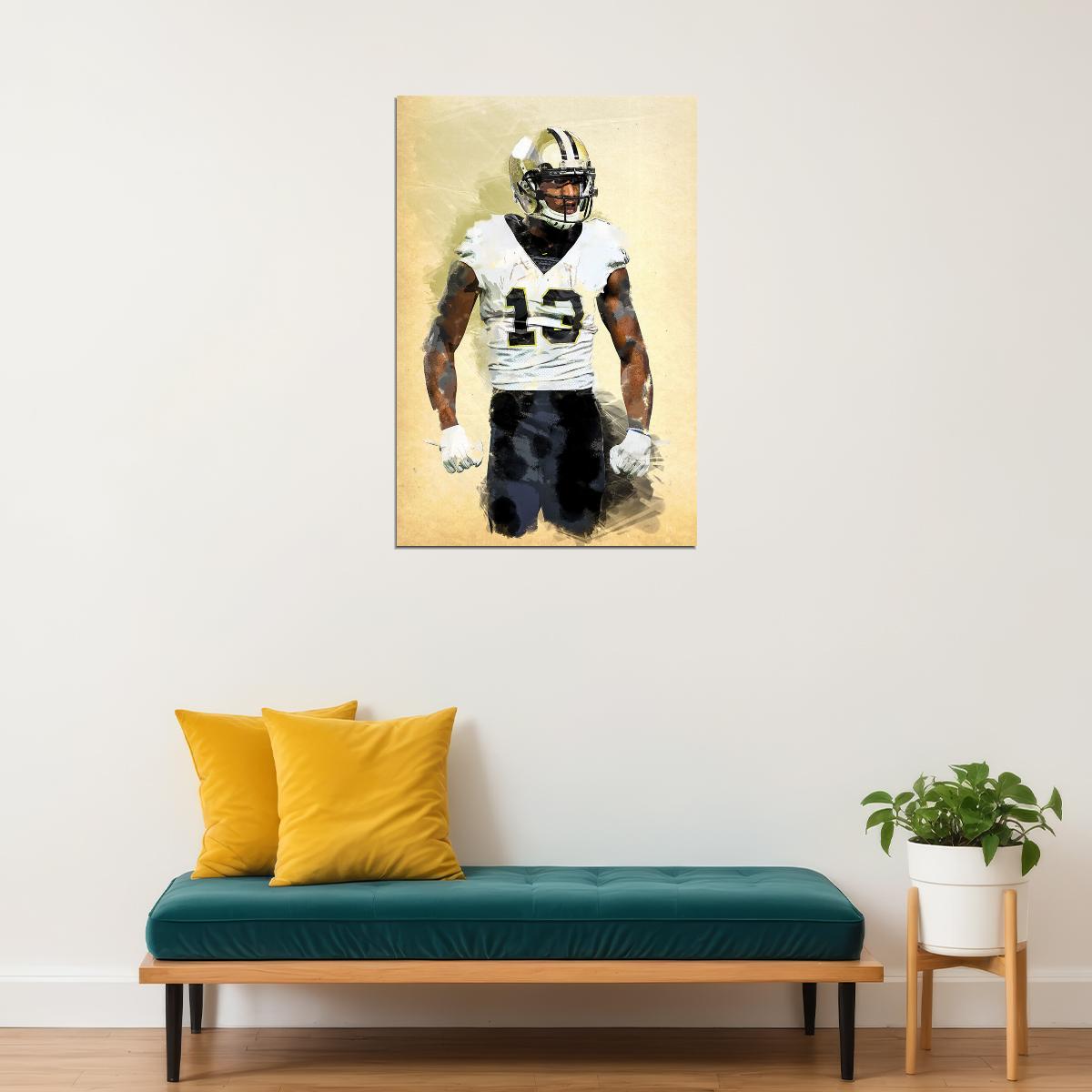New Orleans Saints Michael Thomas American Football Player Poster Wall Art Print Home Wall Decor - xonomax