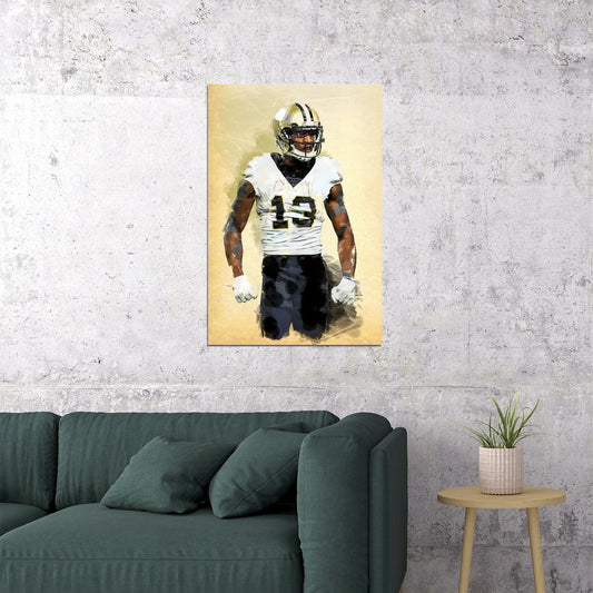 New Orleans Saints Michael Thomas American Football Player Poster Wall Art Print Home Wall Decor - xonomax