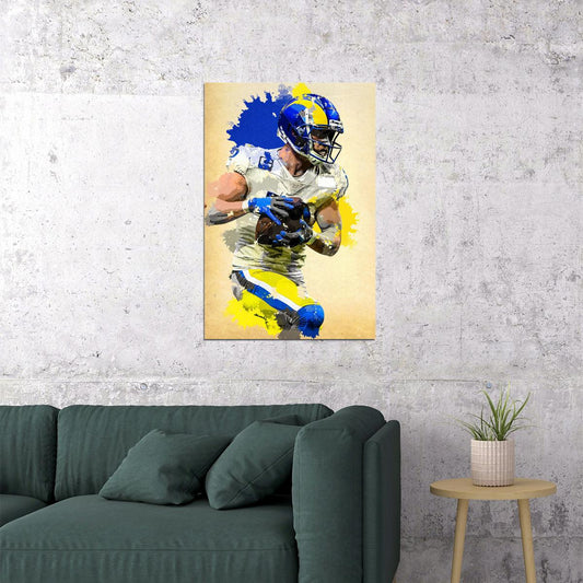 Los Angeles Rams Cooper Kupp American Football Player Poster Wall Art Print Home Wall Decor - xonomax