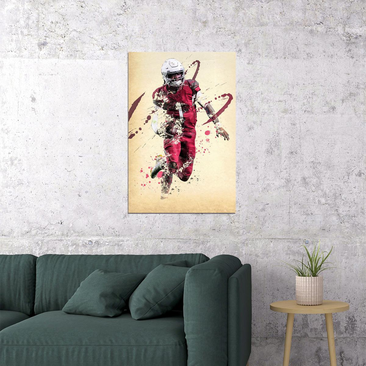 Arizona Cardinals Kyler Murray American Football Player Poster Wall Art Print Home Wall Decor - xonomax