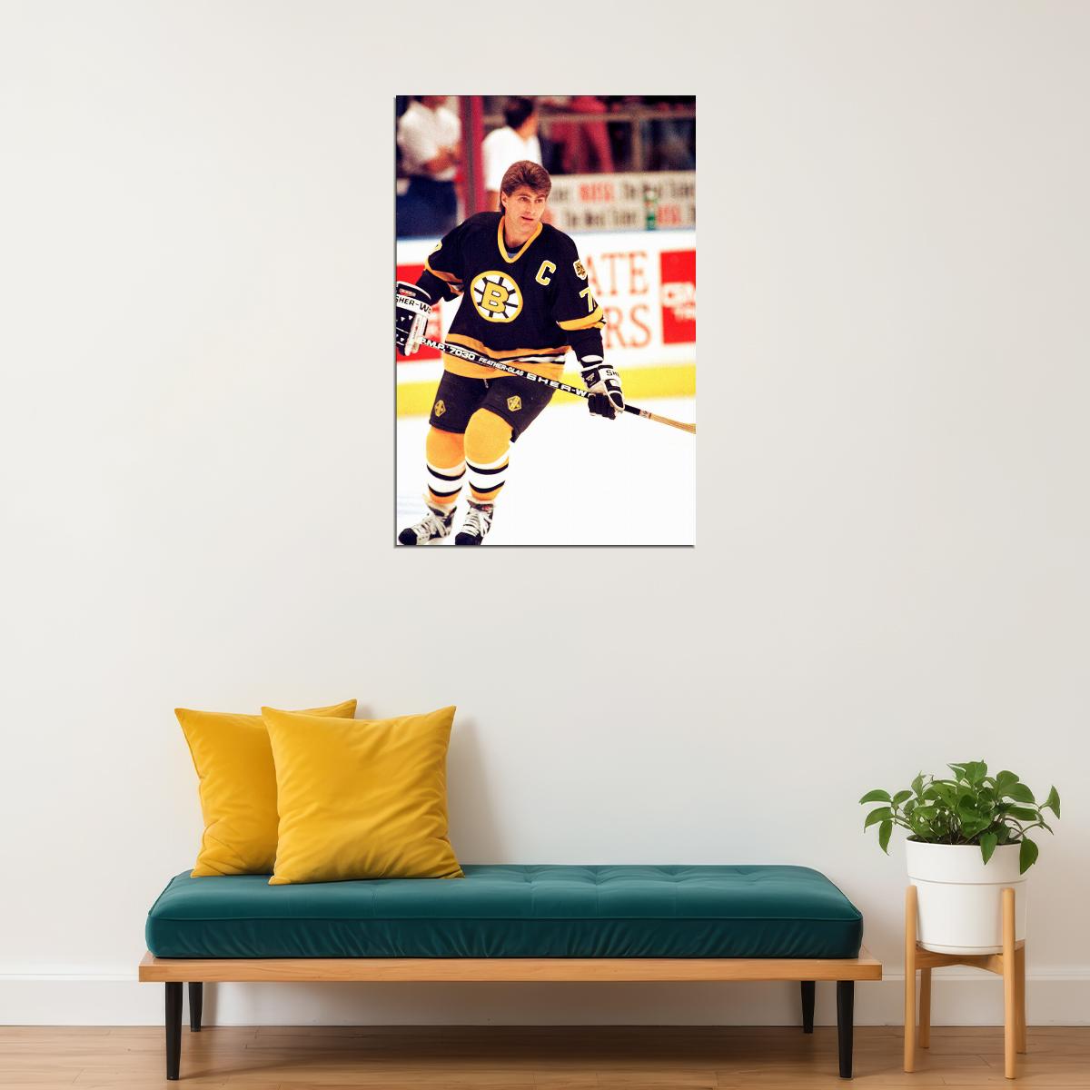 Ray Bourque Celebrity Ice Hockey Player Poster Wall Art Print Home Wall Decor - xonomax