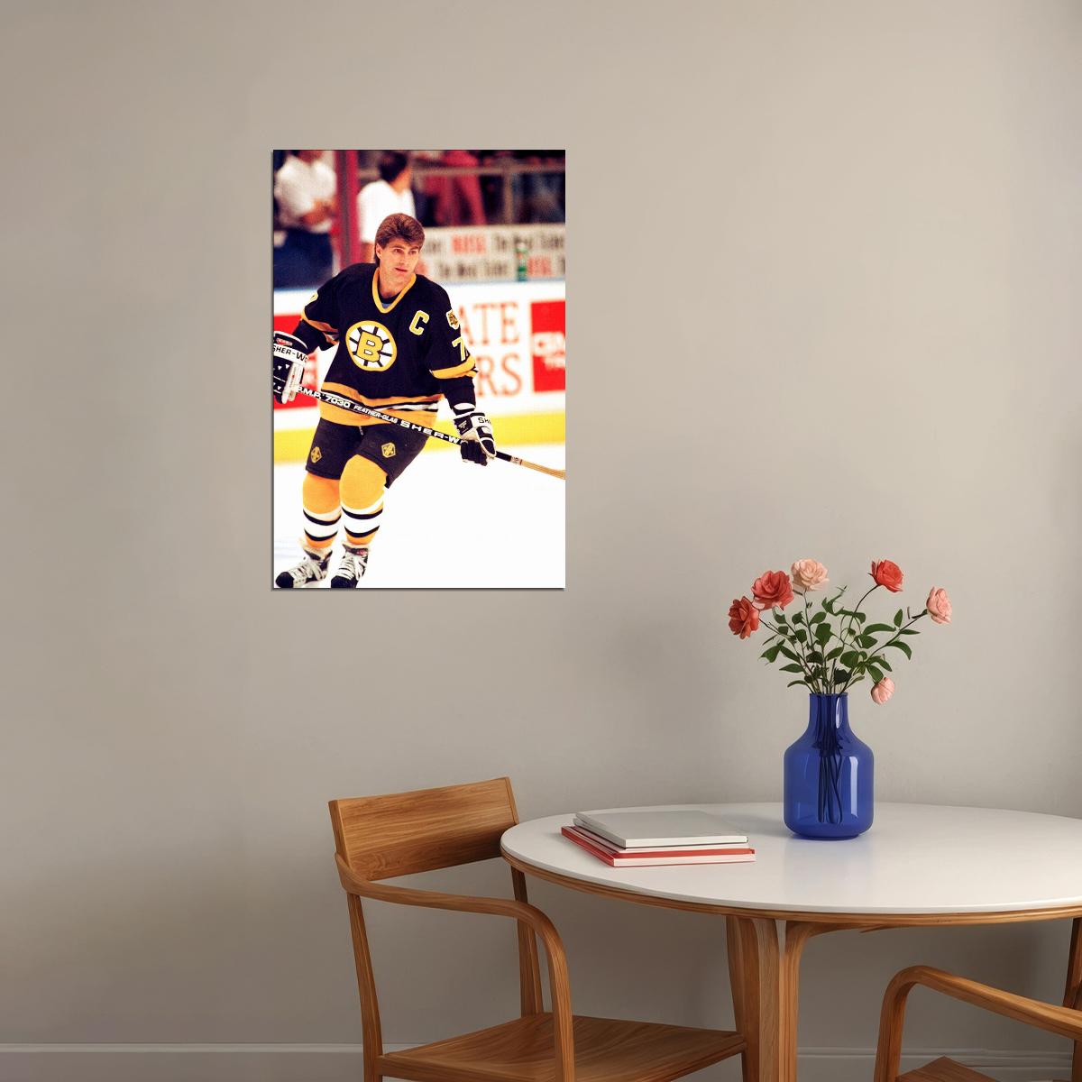 Ray Bourque Celebrity Ice Hockey Player Poster Wall Art Print Home Wall Decor - xonomax