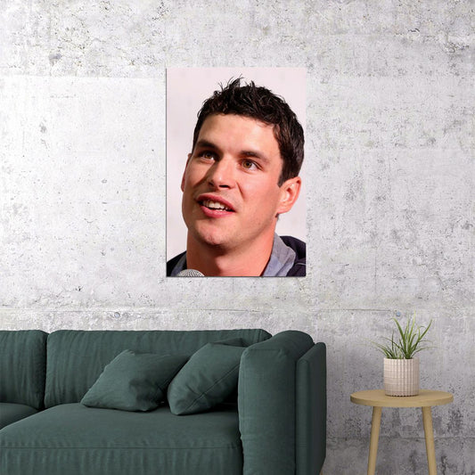 Sidney Crosby Ice Hockey Best Player Match Poster Wall Art Print Home Wall Decor - xonomax