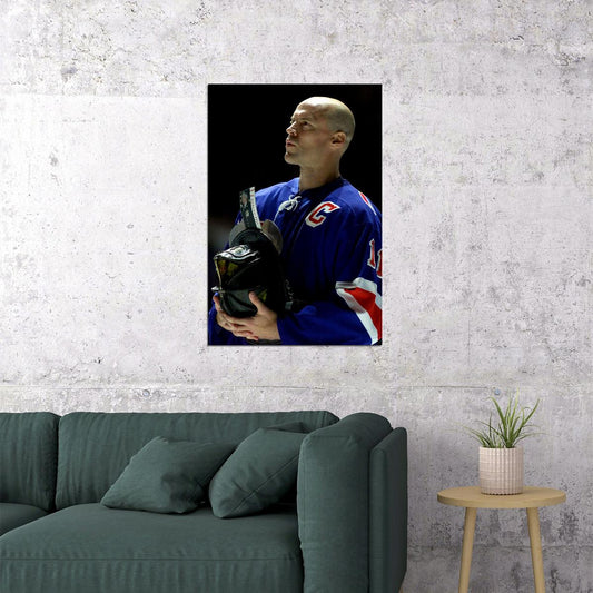 Mark Messier Celebrity Ice Hockey Player Poster Wall Art Print Home Wall Decor - xonomax