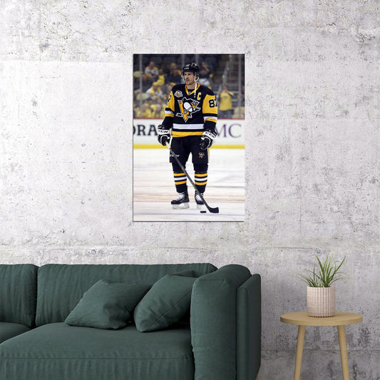 Sidney Crosby Celebrity Ice Hockey Style Match Poster Wall Art Print Home Wall Decor - xonomax
