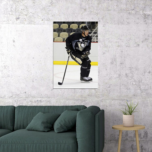 Sidney Crosby Celebrity Ice Hockey Player Poster Wall Art Print Home Wall Decor - xonomax
