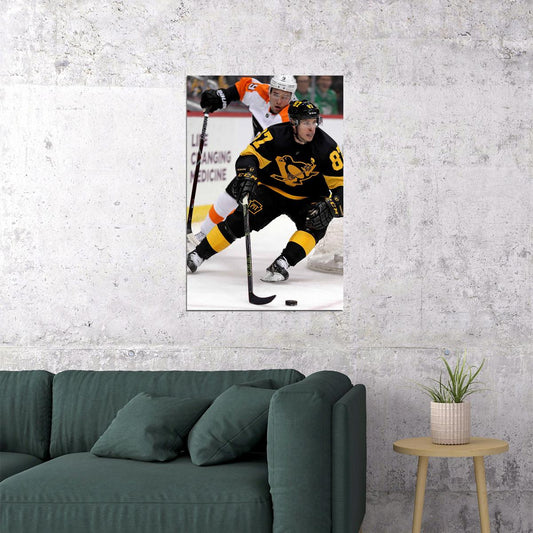 Sidney Crosby Celebrity Ice Hockey Player Match Poster Wall Art Print Home Wall Decor - xonomax