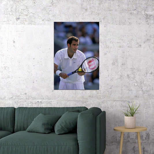 Pete Sampras American Tennis Player Athlete Poster Wall Art Print Home Wall Decor - xonomax