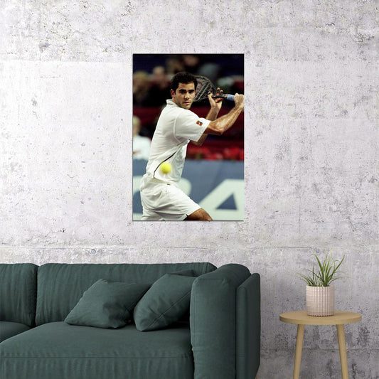 Pete Sampras American Tennis Player Match Poster Wall Art Print Home Wall Decor - xonomax