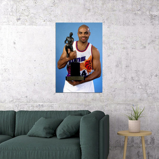 Charles Barkley American Basketball Player Poster Wall Art Print Home Wall Decor - xonomax