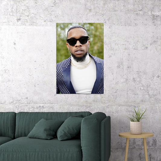 Tory Lanez Celebrity Musician Singer Artist Poster Wall Art Print Home Wall Decor - xonomax