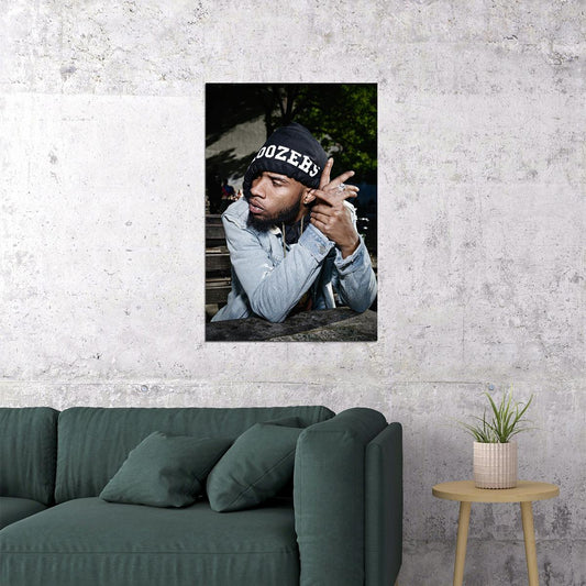 Tory Lanez Celebrity Rap Music Singer Artist Poster Wall Art Print Home Wall Decor - xonomax