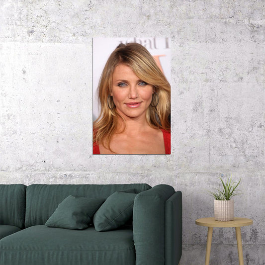Cameron Diaz 80s 90s Female Actress Model Poster Wall Art Print Home Wall Decor - xonomax