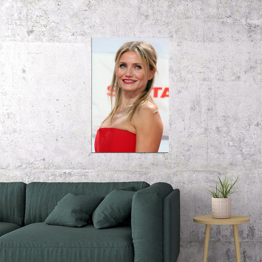 Cameron Diaz 80s 90s Actress Beauty Model Poster Wall Art Print Home Wall Decor - xonomax